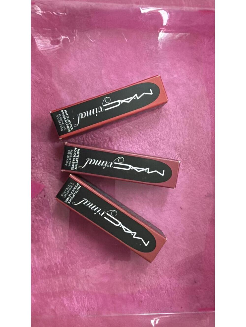 Mac lipsticks bundle of 3